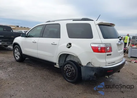 2012 GMC Acadia Sle z USA, uszkodzony, nr VIN 1GKKRPED2CJ422244
